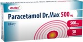 Tablety na horečku a bolest Paracetamol Dr.Max