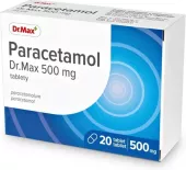 Tablety na horečku a bolest Paracetamol Dr.Max