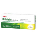 Tablety na zmírnění alergie Cetirizin Dr.Max