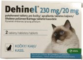 Tablety pro kočky na odčervení Dehinel