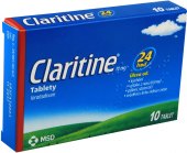 Tablety proti alergiím Claritine