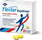 Tablety proti bolesti Rapidcaps Flector