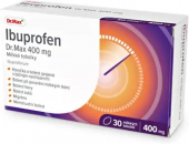Tablety proti horečce a bolesti 400 Ibuprofen Dr.Max