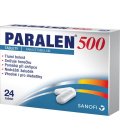 Tablety proti horečce a bolesti 500 Paralen