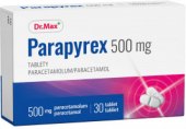 Tablety proti horečce a bolesti Parapyrex Dr.Max