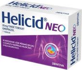 Tablety proti pálení žáhy Helicid Neo