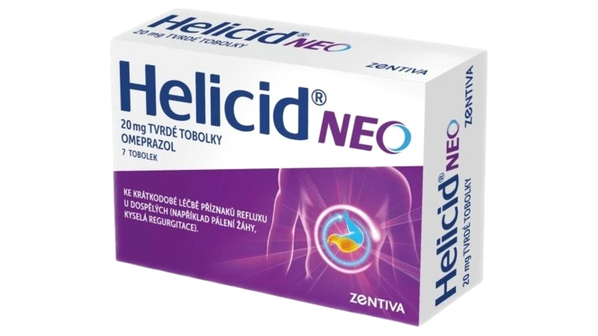 Tablety proti pálení žáhy Helicid Neo, Zentiva v akci levně | Kupi.cz