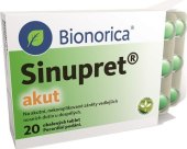 Tablety proti rýmě a nachlazení Sinupret Akut
