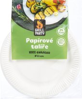 Talíře papírové Grill Party