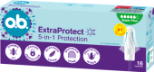 Tampony Extra Protect 5 in 1 O.B.