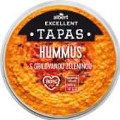 Tapas Hummus s grilovanou zeleninou Albert Excellent