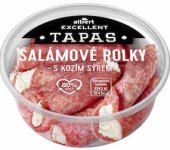 Tapas Salámové rolky s kozím sýrem Albert Excellent