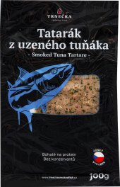 Tatarák z uzeného tuňáka Trnečka Smoked Fish