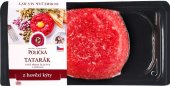 Tatarský biftek z hovězí kýty ochucený Maso uzeniny Polička