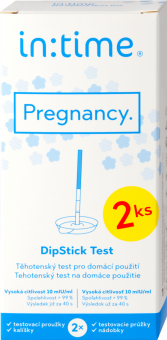 Těhotenský test in:time