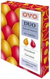 Tekutá barva na vajíčka Duo OVO