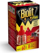 Odpařovač elektrický proti mouchám a komárům Plus Biolit - náplň