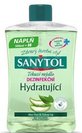 Tekuté dezinfekční mýdlo Sanytol - náhradní náplň