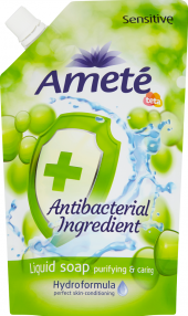 Tekuté mýdlo antibakteriální Ameté - náhradní náplň