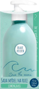 Prášková směs pro tekuté mýdlo Blaue Helden
