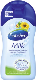 Tělové mléko dětské Bübchen