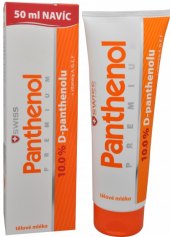 Tělové mléko Panthenol 10% Premium Swiss