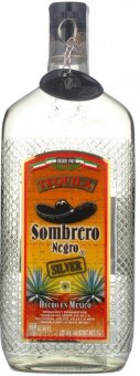 Tequila Silver Sombrero Negro