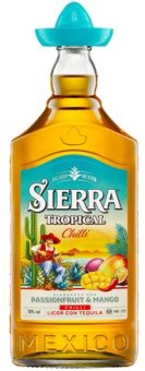 Tequila zlatá Tropical chilli Sierra