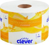 Toaletní papír 2vrstvý maxirole Clever