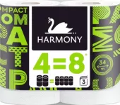 Toaletní papír 3vrstvý Compact Harmony