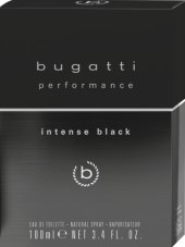 Toaletní voda pánská Performance intense black Bugatti