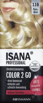 Tónovací šampon Professional Isana