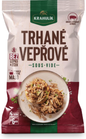 Trhané maso sous vide Krahulík