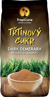 Třtinový cukr Dark Demerara TropiCane