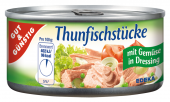 Tuňák filet v zelenině Gut&Günstig Edeka