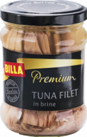 Tuňák filety Premium Billa