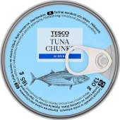 Tuňák kousky Tesco