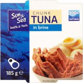 Tuňák kousky ve vlastní šťávě Sun&Sea