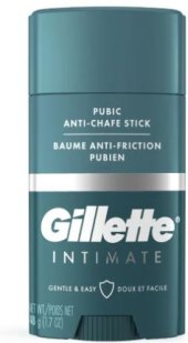 Tyčinka na intimní partie proti tření Gillette