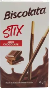 Tyčinky v čokoládě Stix Biscolata