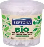 Tyčinky vatové Bio Septona