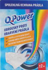 Ubrousky proti obarvení prádla Q Power