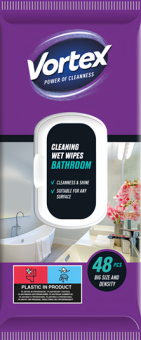 Úklidové vlhčené ubrousky Vortex