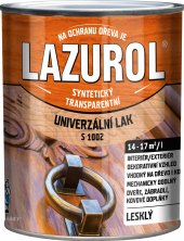 Univerzální lak na kov a dřevo Lesk Lazurol