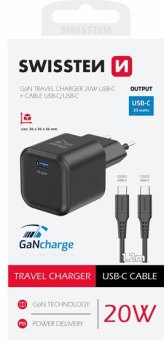 USB Nabíječka telefonu Swissten