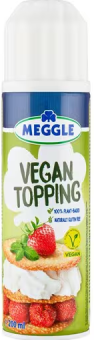 Vegan topping ve spreji Meggle