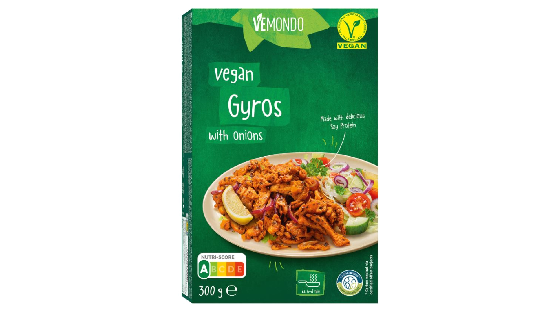 Veganský gyros Vemondo levně Vegan