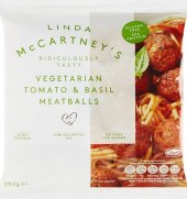 Vegetariánské kuličky s rajčaty a bazalkou Linda McCartney's