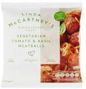 Vegetariánské masové kuličky s rajčaty a bazalkou Linda McCartney