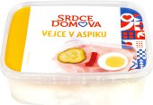 Vejce v aspiku Srdce Domova